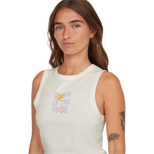 2025 O'Neill Mujer Camiseta De Tirantes Mujer De La Ola 1850228 - Dusty Vanilla